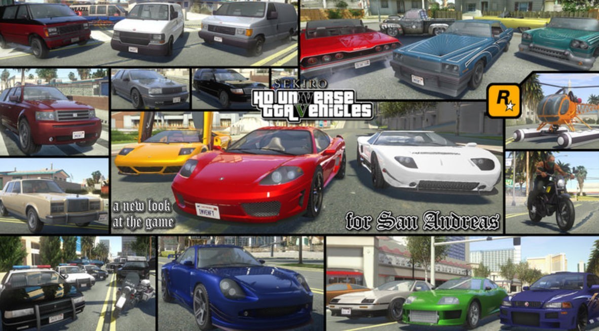 HD Universe GTA Vehicles