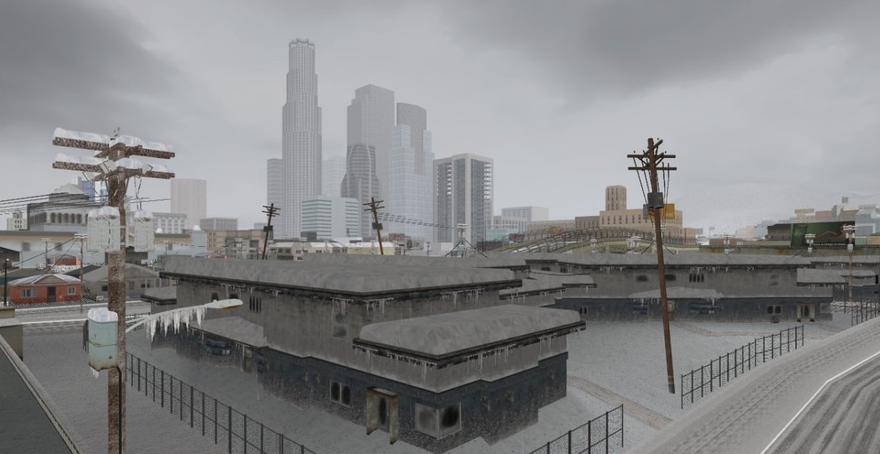 Winter Objects Pack GTA SA