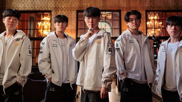 Faker quebrou a sequência de derrotas contra a GenG e chegou à final do Worlds 2024