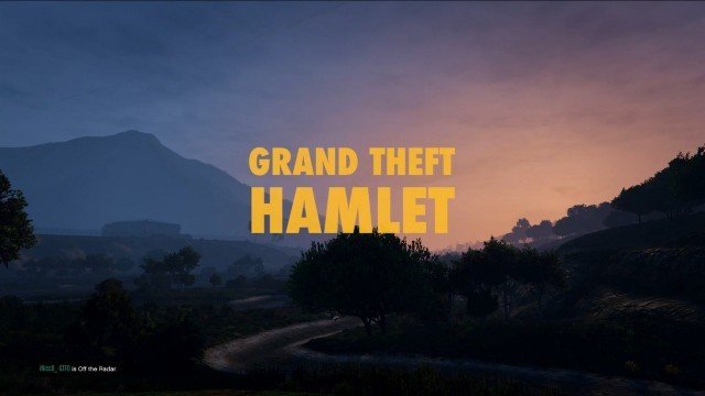 Grand Theft Hamlet um documentário sobre uma peça dentro de GTA ganhou trailer