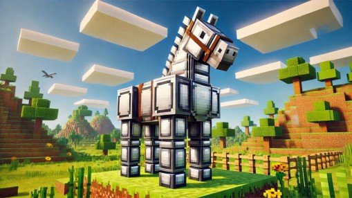 Defend your horse defend your life Minecraft armor essentials