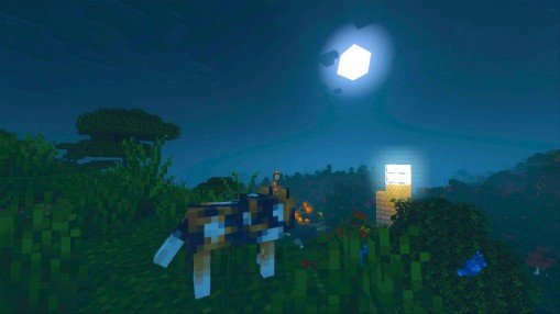 The path from victim to friend in Minecraft how not to be eaten by a wolf