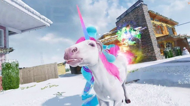 Unicorn fart is the new finisher in CoD Period