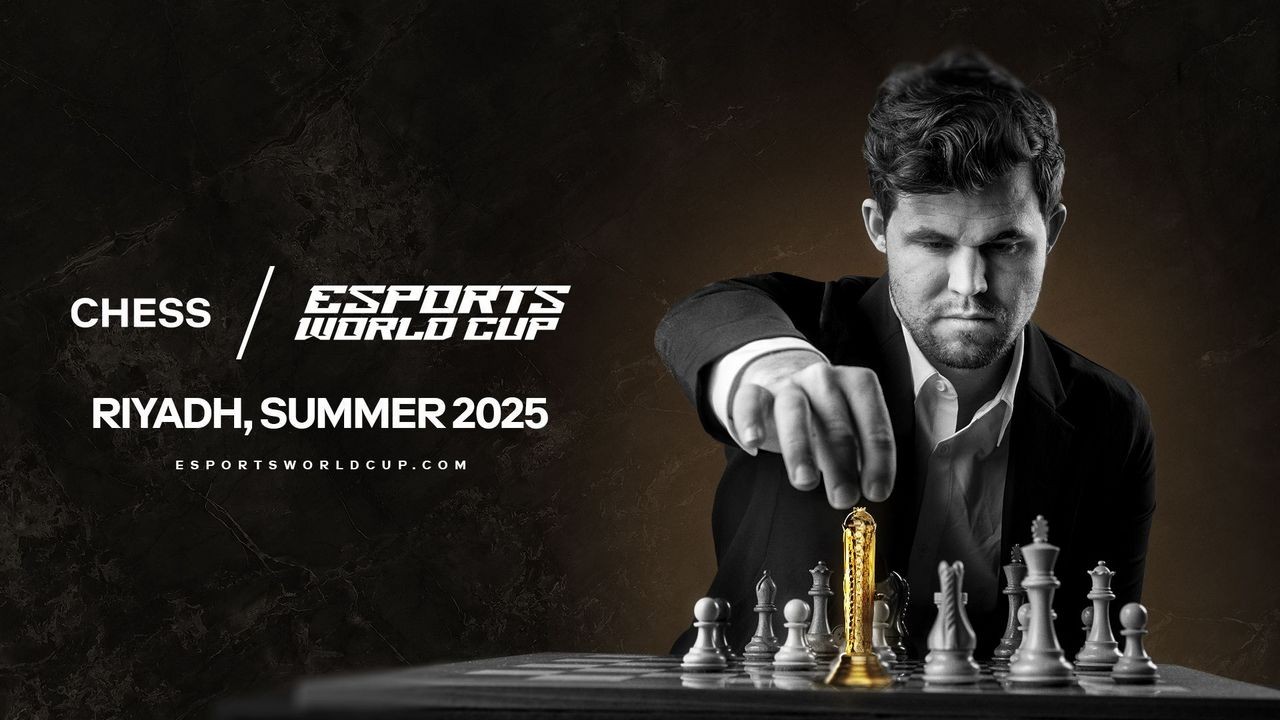 Xadrez é o novo jogo no Esports World Cup 2025