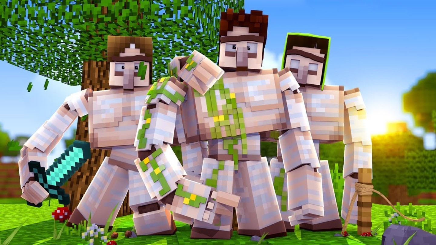 Como fazer um golem no Minecraft