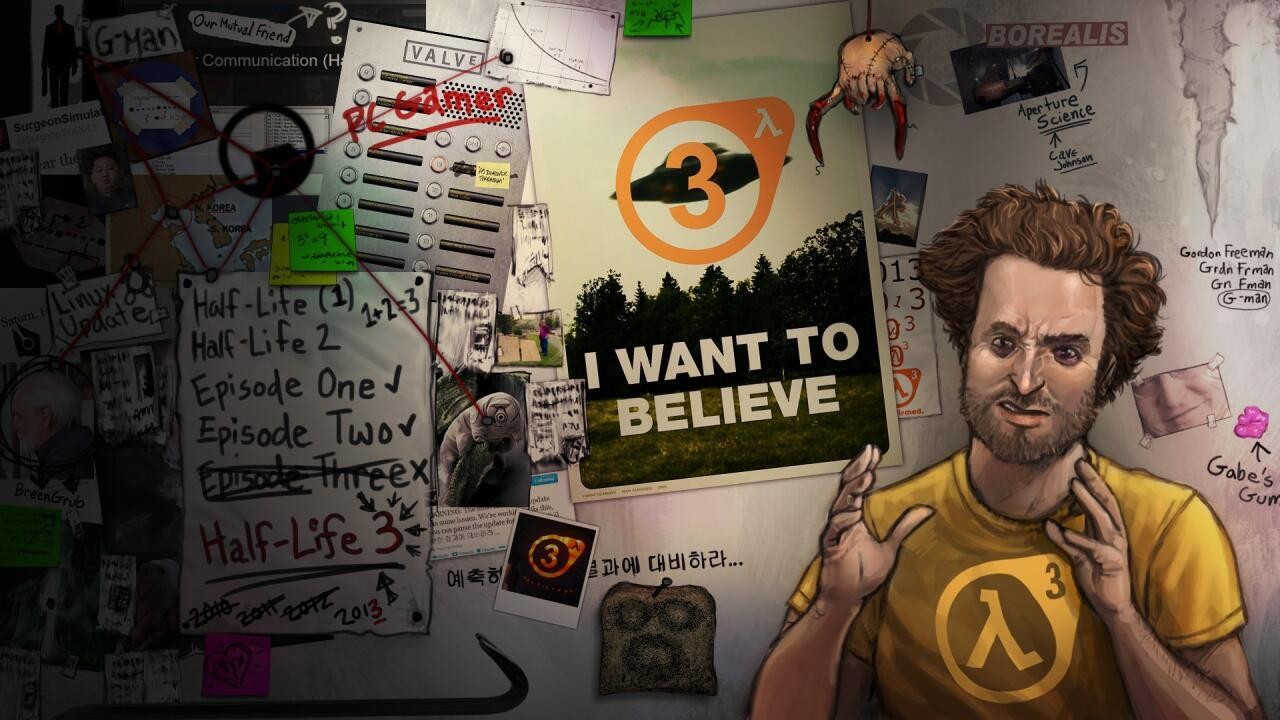 Gabe Follower HalfLife 3 está sendo testado internamente