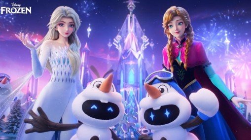 Frozens Elsa Anna and Olaf brought winter to Chinas MOBA Honor of Kings