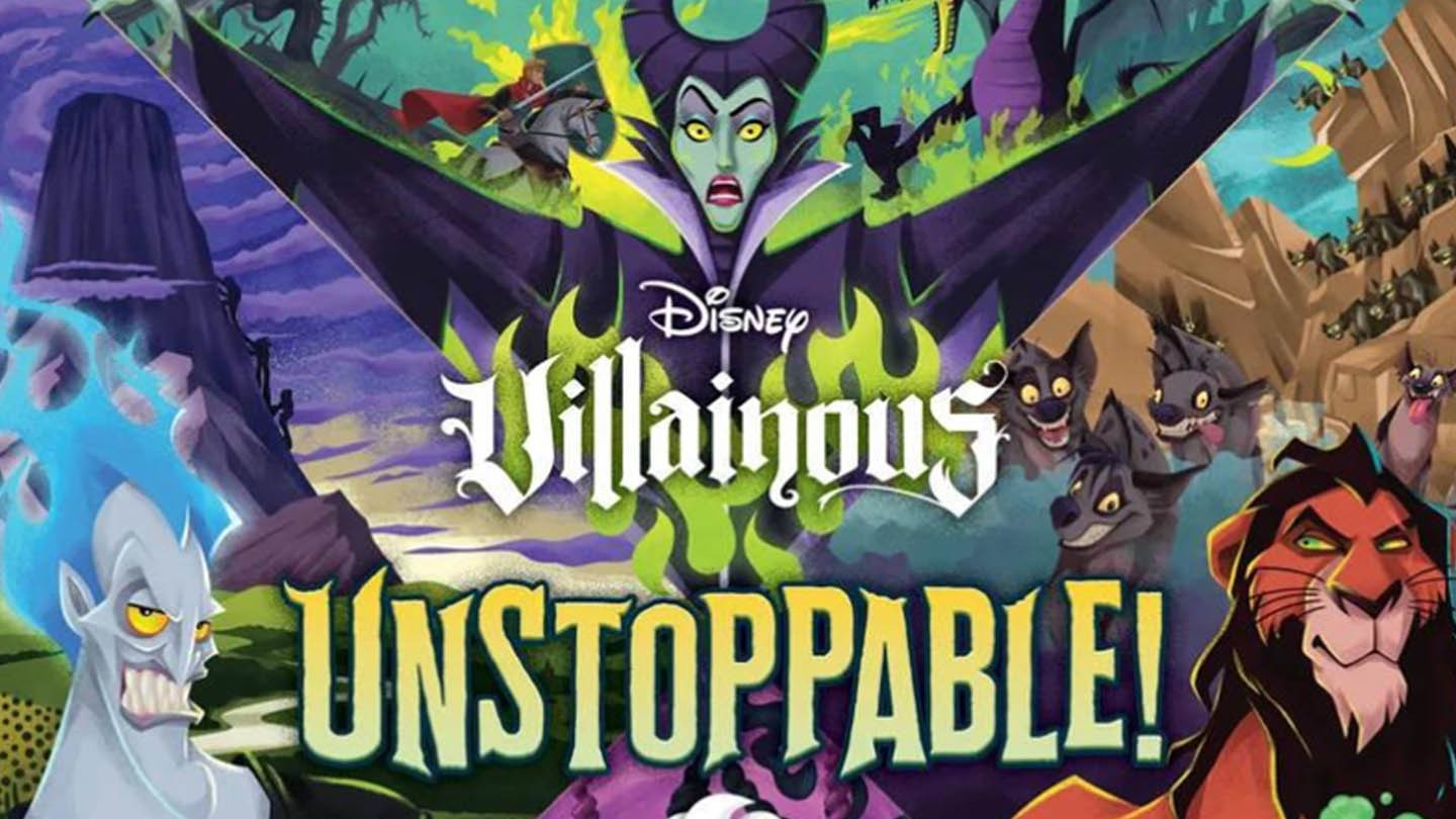 Annonce dun jeu de société Disney Villainous Unstoppable 