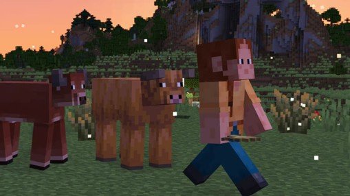 Minecraft revealed adaptive cows a new plant with fireflies and ambient music