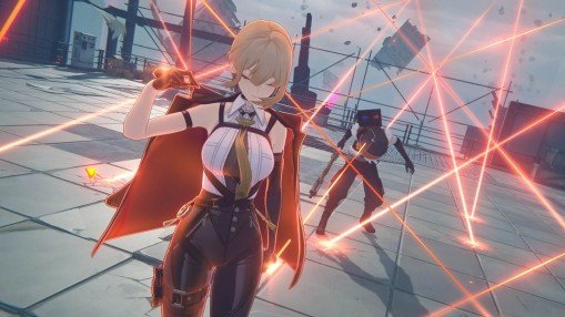 Video Evelyn Gameplay the new stripping heroine from Zenless Zone Zero