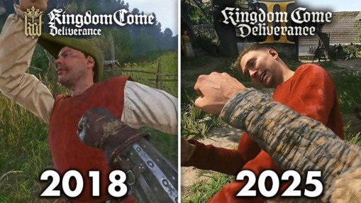 Video How the graphics and animation have changed in Kingdom Come 2 compared to the first installment