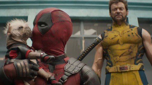 Deadpool and Wolverines Dog Peggy Wins the Fido Award