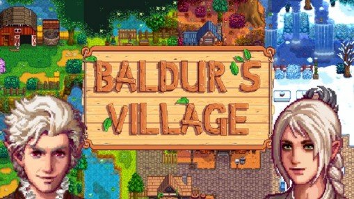 Baldurs Village A FanMade Crossover Bringing Stardew Valley and Baldurs Gate 3 Together