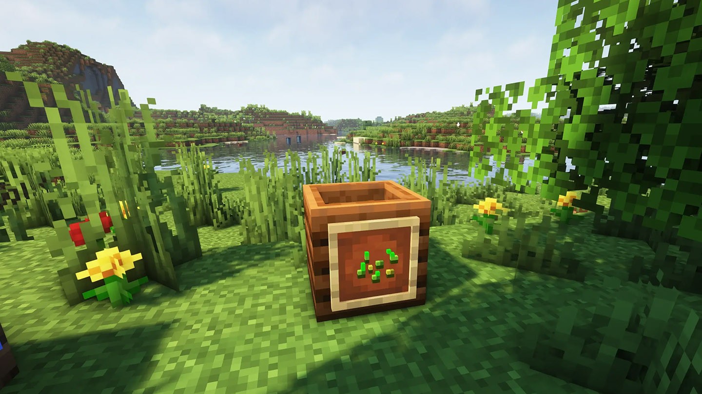 Fossa de compostagem no Minecraft criação e aplicação