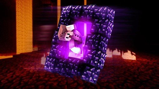 Portal para o submundo Minecraft criando um portal no nether