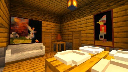 O melhor interior do Minecraft modificações de móveis