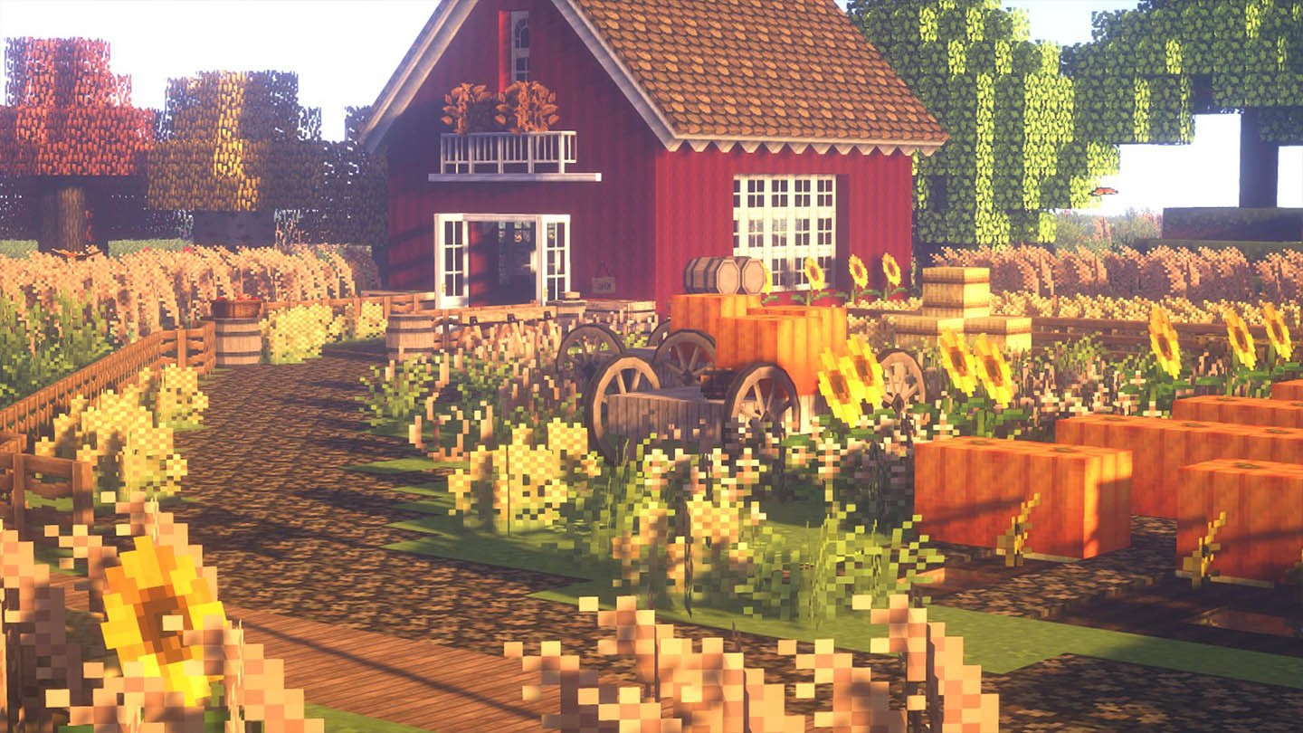 Building an Efficient Pumpkin Farm in Minecraft