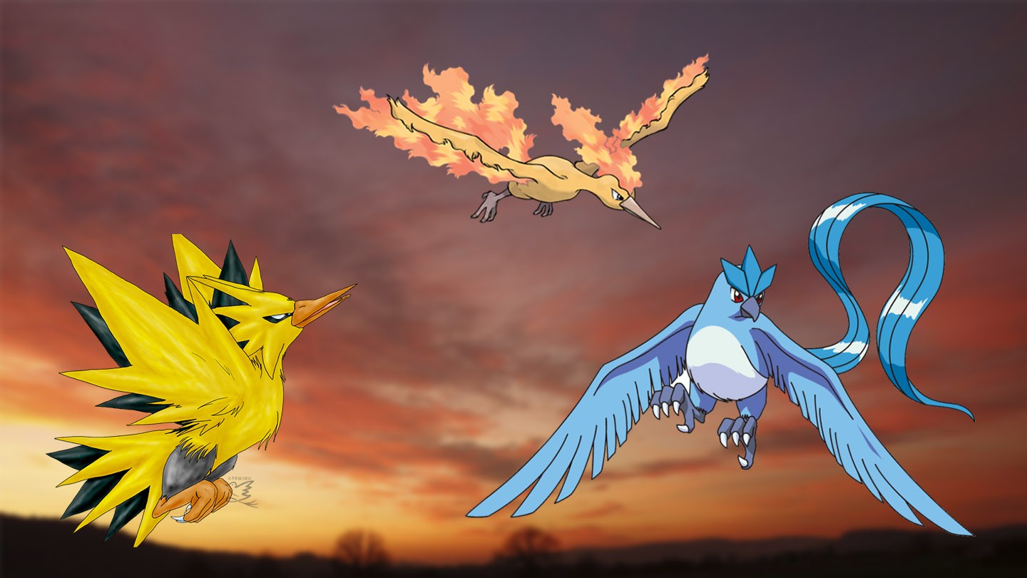 Onde as aves lendárias habitam nos jogos Pokémon e como obtêlas