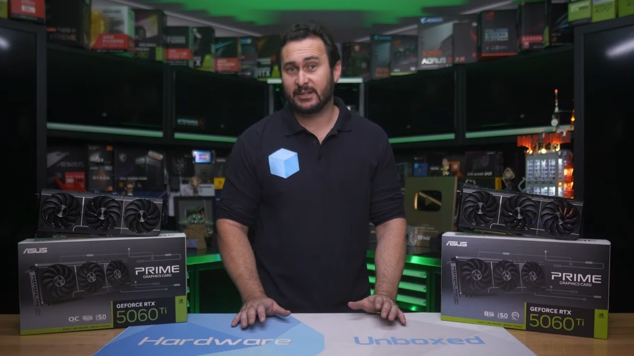 Youtubers warn us RTX 5060 Ti 8GB is way worse than it looks