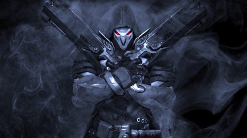 The grim hero of Overwatch The Reaper in all its glory