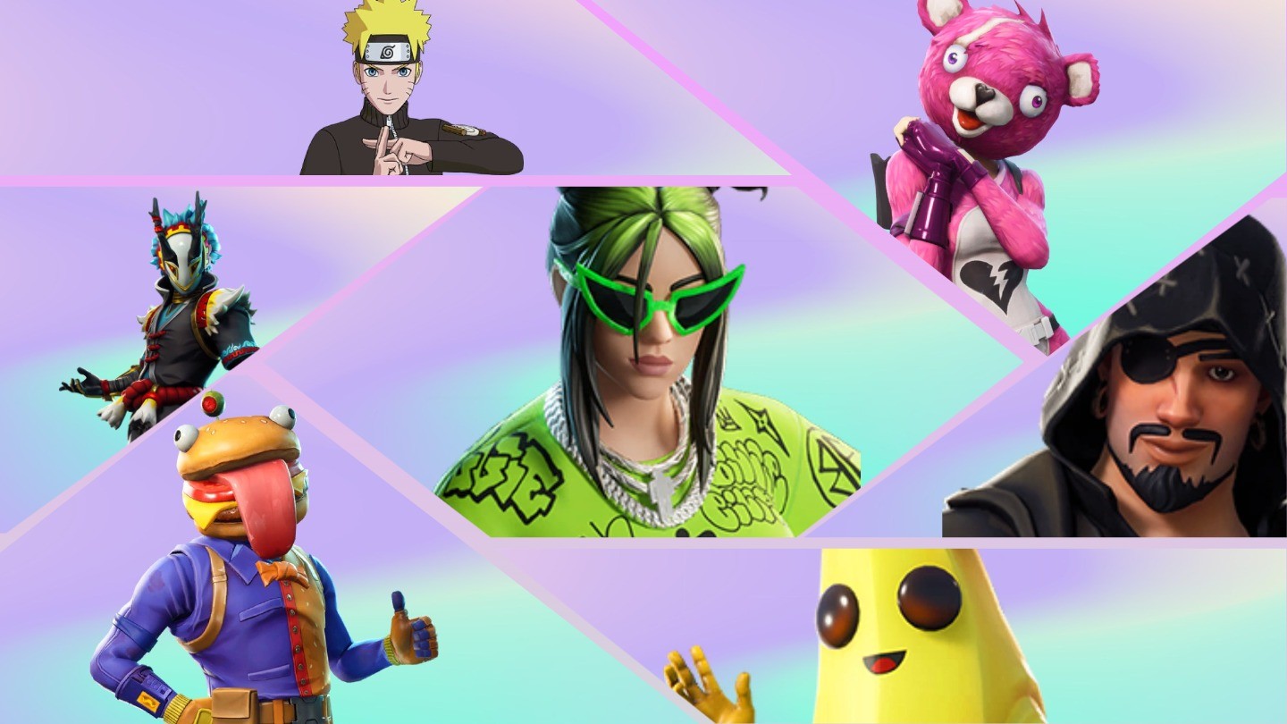 25 skins Fortnite mais populares