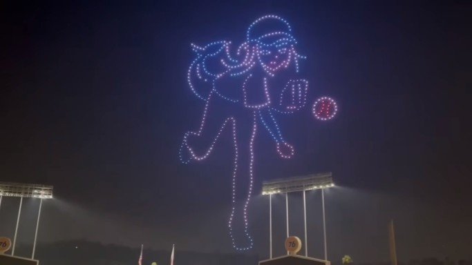 Successful collaboration between Hololive and Los Angeles Dodgers