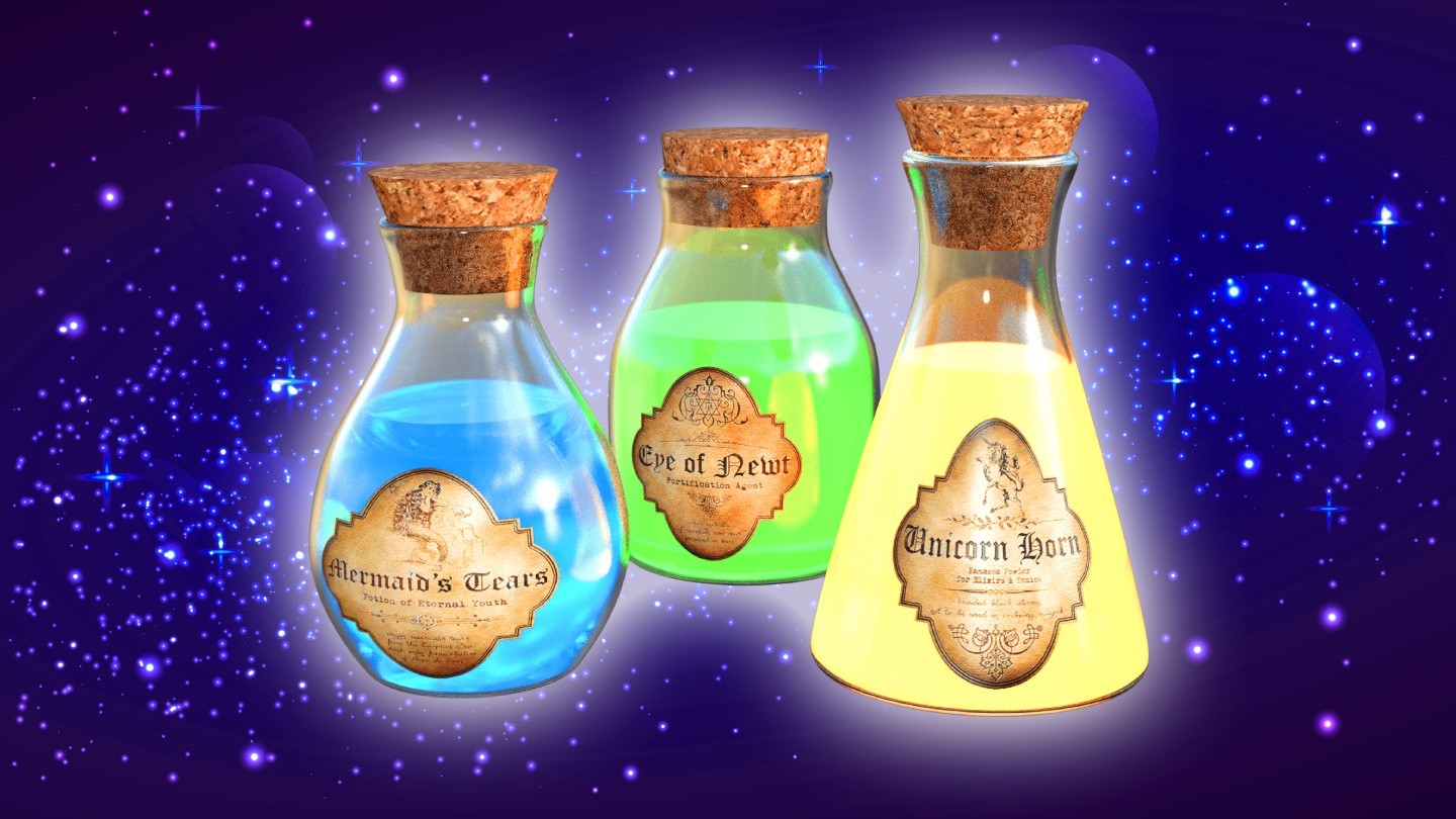 Potions dans Minecraft nous étudions toutes sortes et leurs propriétés