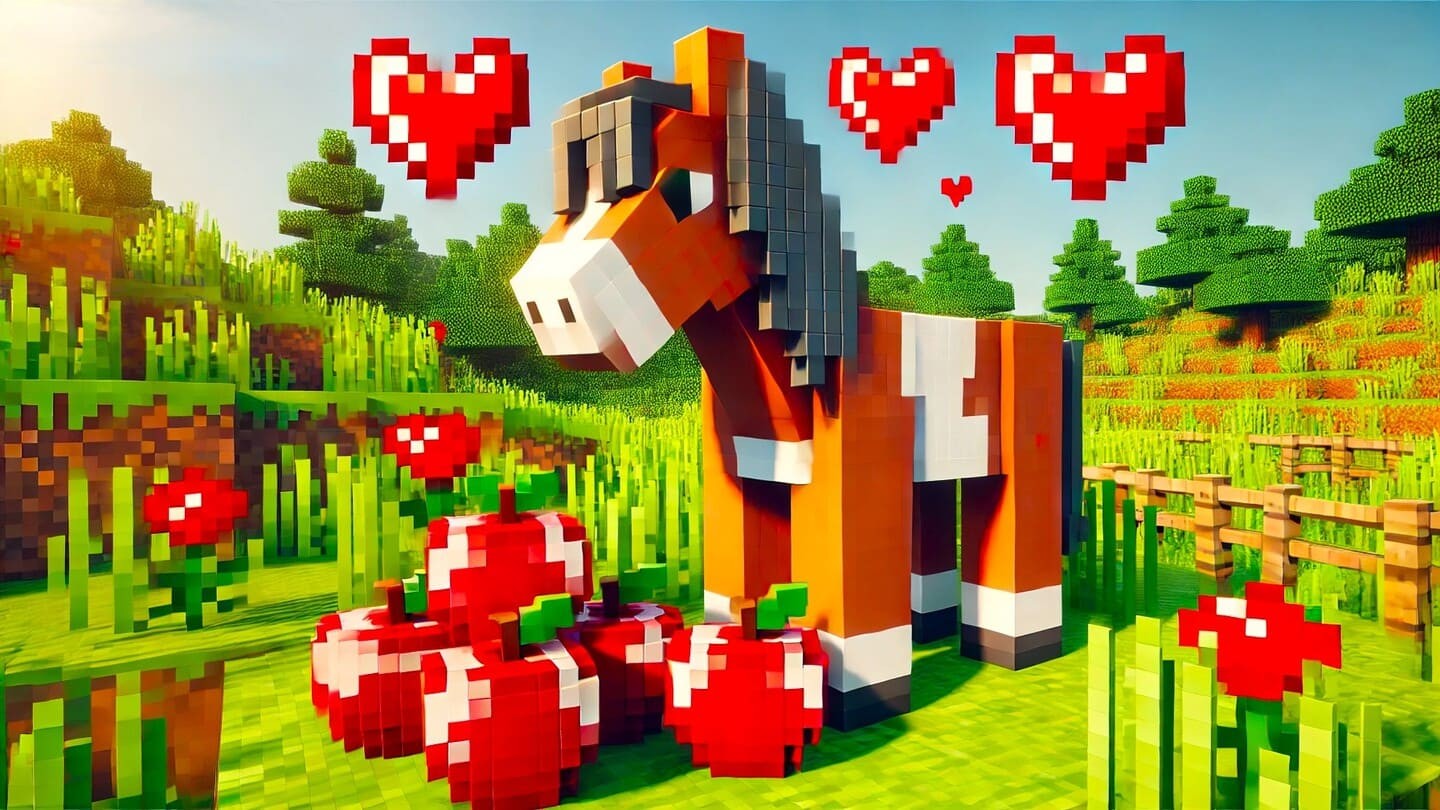 Transformez les chevaux sauvages en compagnons fidèles dans Minecraft