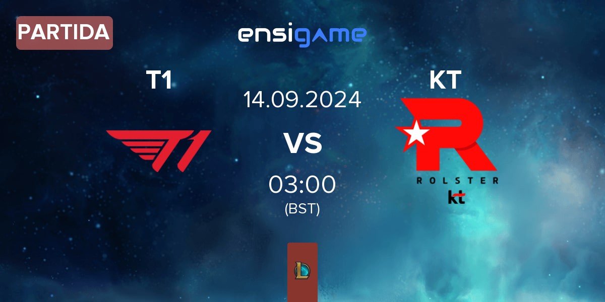 Partida T1 vs KT Rolster KT | 14.09