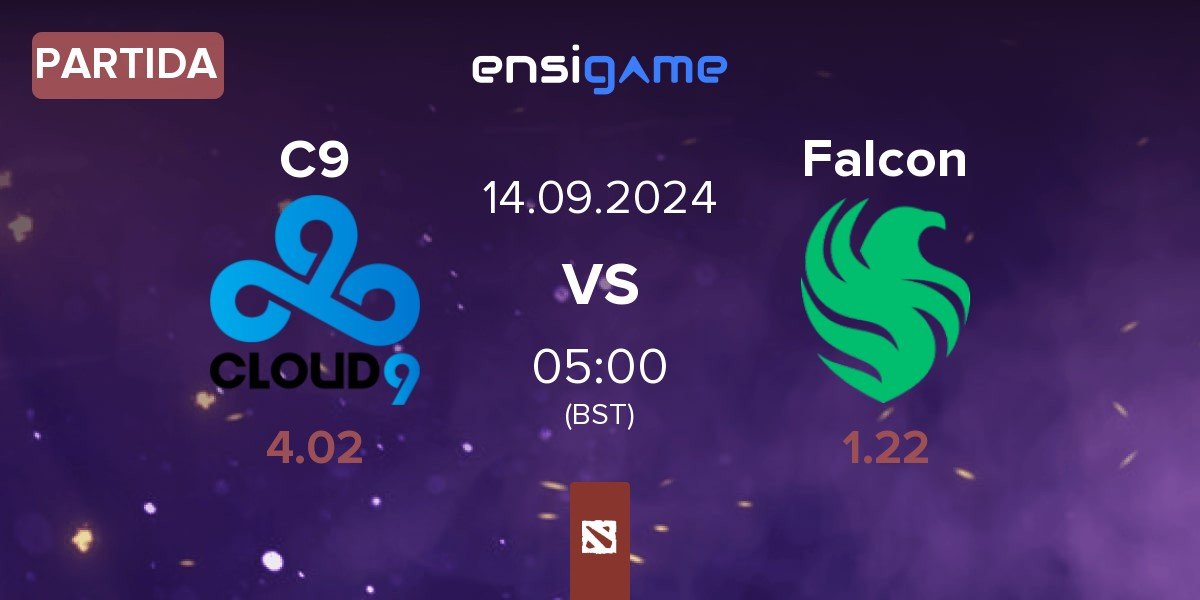 Partida Cloud9 C9 vs Team Falcons Falcon | 14.09