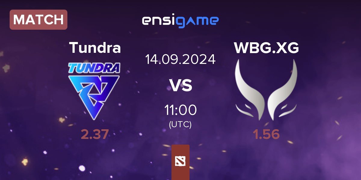 Match Tundra Esports Tundra vs Xtreme Gaming WBG.XG | 14.09