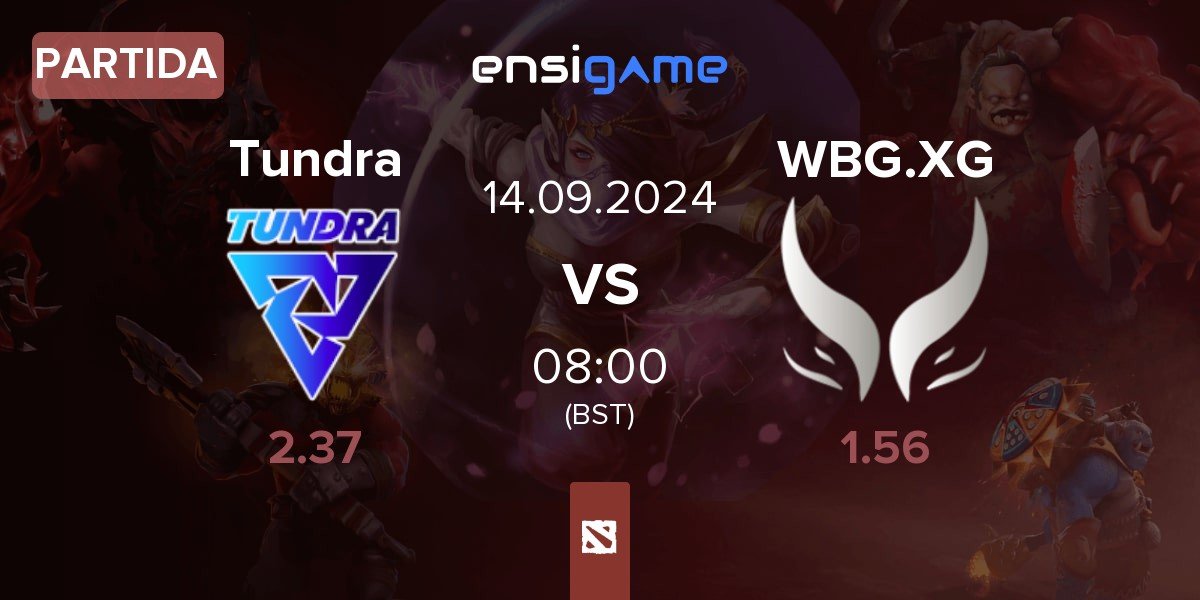 Partida Tundra Esports Tundra vs Xtreme Gaming WBG.XG | 14.09