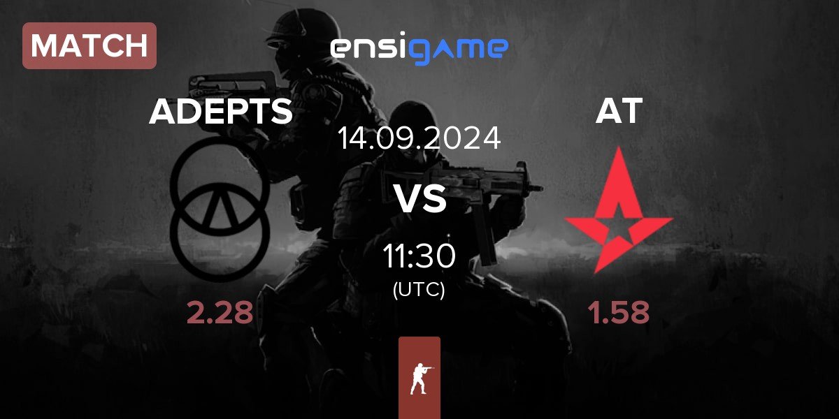 Match ADEPTS vs Astralis Talent AT | 14.09