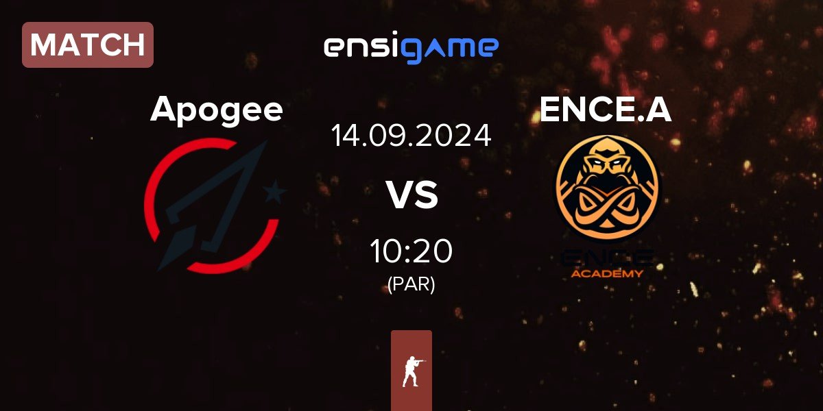 Match Apogee vs ENCE Academy ENCE.A | 14.09