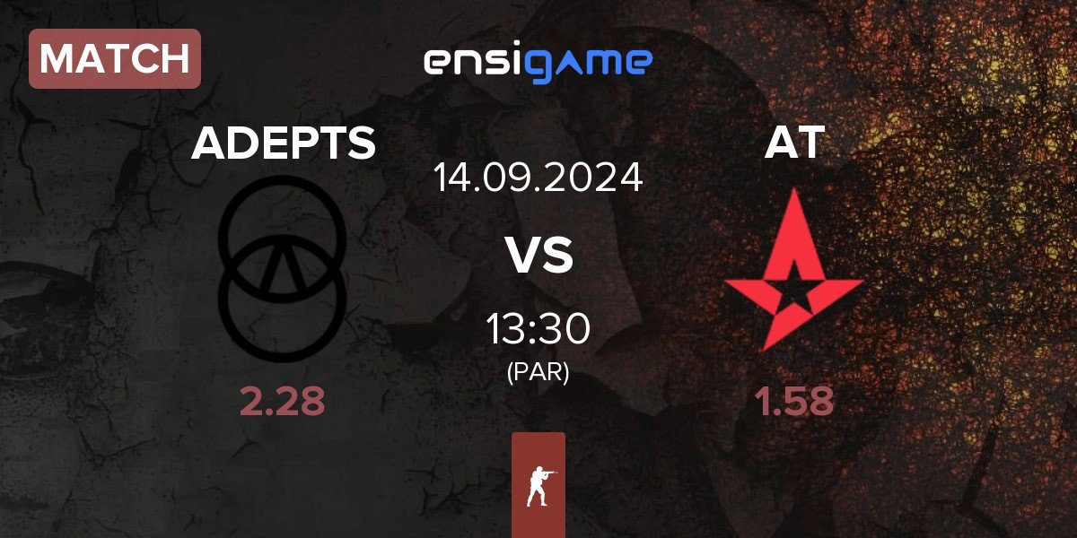 Match ADEPTS vs Astralis Talent AT | 14.09