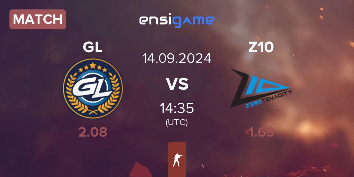 Match GamerLegion GL vs Zero Tenacity Z10 | 14.09