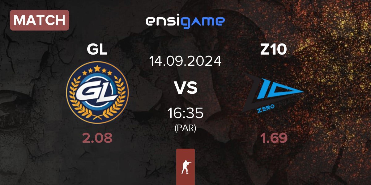 Match GamerLegion GL vs Zero Tenacity Z10 | 14.09