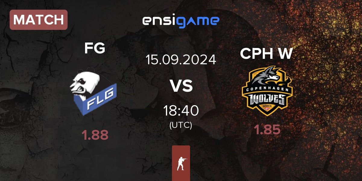 Match Fluffy Gangsters FG vs Copenhagen Wolves CPH W | 15.09