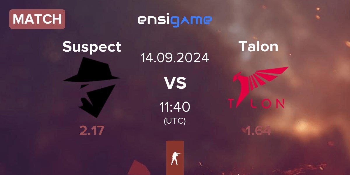 Match The Suspect Suspect vs Talon Esports Talon | 14.09