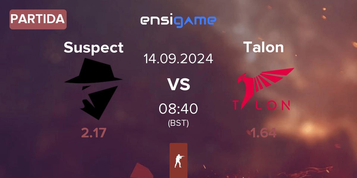 Partida The Suspect Suspect vs Talon Esports Talon | 14.09