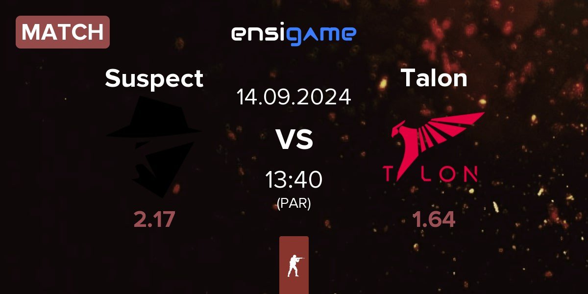 Match The Suspect Suspect vs Talon Esports Talon | 14.09