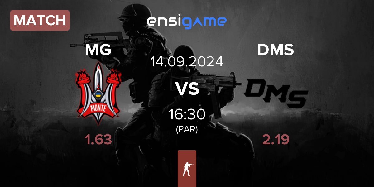 Match Monte Gen MG vs DMS | 14.09