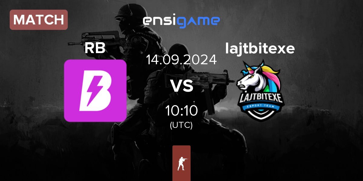 Match RUSH B RB vs lajtbitexe | 14.09