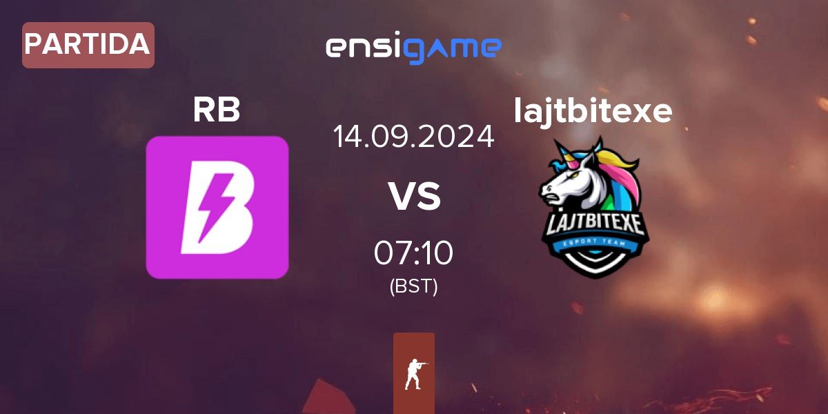 Partida RUSH B RB vs lajtbitexe | 14.09