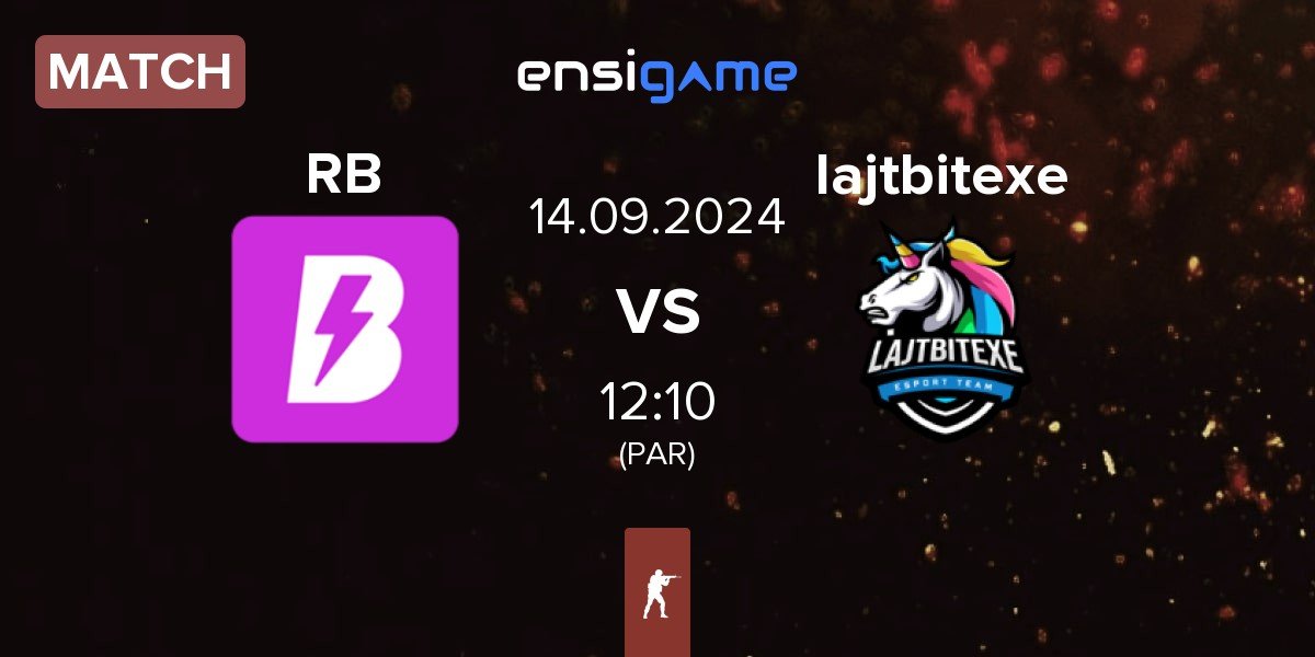 Match RUSH B RB vs lajtbitexe | 14.09