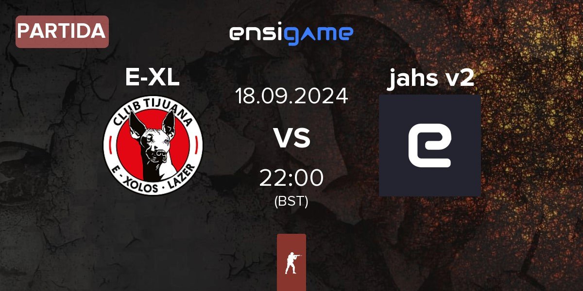 Partida E-Xolos LAZER E-XL vs jahsdnmasjdm v2 jahs v2 | 18.09