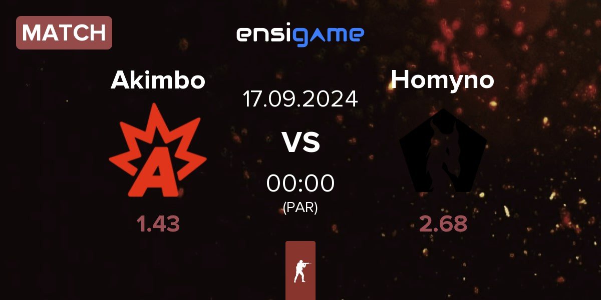 Match Akimbo Esports Akimbo vs Homyno | 17.09