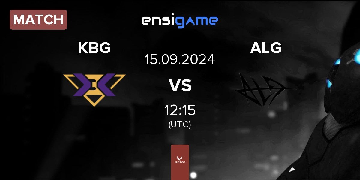 Match KeepBest Gaming KBG vs ALG | 15.09