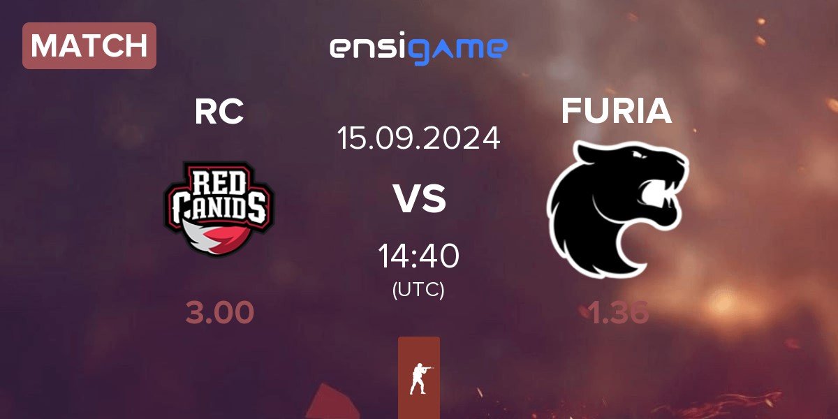 Match Red Canids RC vs FURIA Esports FURIA | 15.09