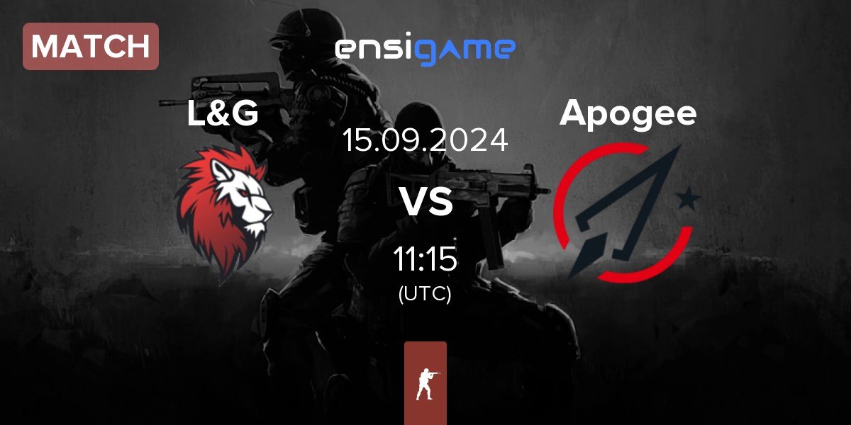 Match L&G vs Apogee | 15.09